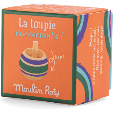 Toupie renversante verte - Moulin Roty