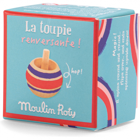 Toupie renversante rouge - Moulin Roty