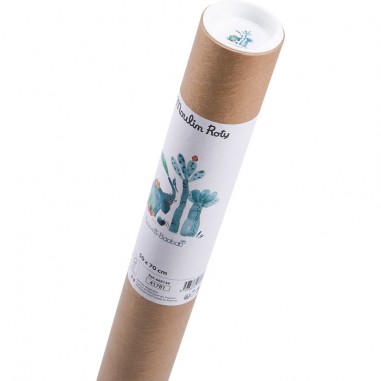 Affiche Bergamote l'éléphant Sous mon Baobab - Moulin Roty