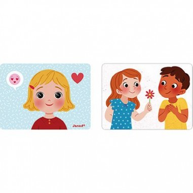 Jeu magnétique des émotions - Janod