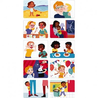 Jeu magnétique des émotions - Janod