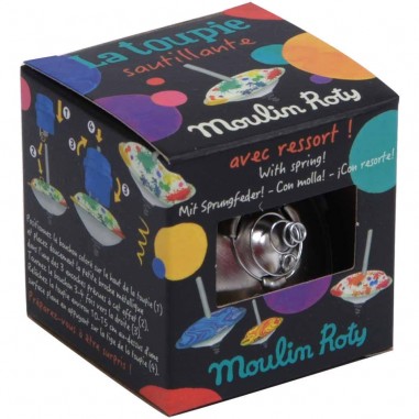 Toupie sautillante violette - Les Petites Merveilles - Moulin Roty