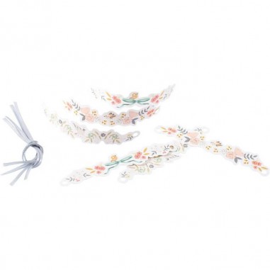 Set de 6 bracelets en carton - Les Parisiennes - Moulin Roty