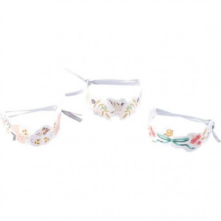 Set de 6 bracelets en carton - Les Parisiennes - Moulin Roty