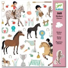 Stickers Papier Chevaux - Djeco