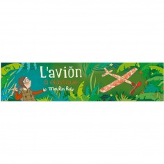 Avion rouge à élastique - Les Petites Merveilles - Moulin Roty 2