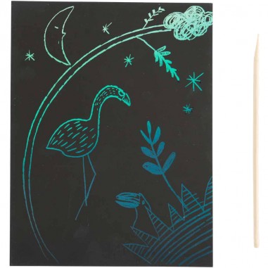 Cartes à gratter Nocturnes - Les Petites Merveilles - Moulin Roty