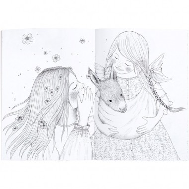 Cahier de coloriage Les Rosalies - Moulin Roty