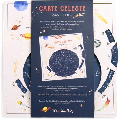 Carte céleste Les grands explorateurs - Moulin Roty