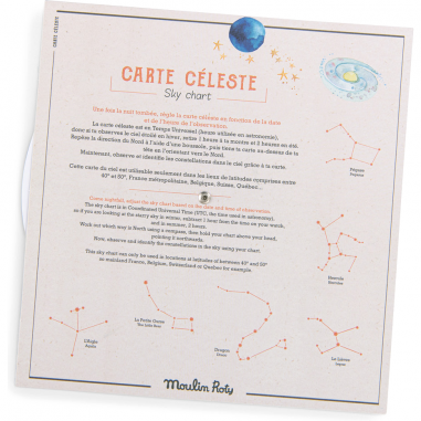 Carte céleste Les grands explorateurs - Moulin Roty