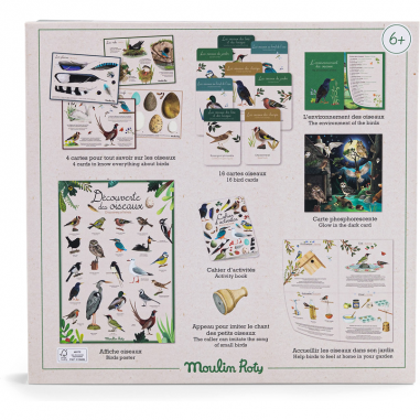 Découverte des oiseaux Le Jardin du Moulin - Moulin Roty