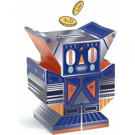 Tirelire Robot - Djeco - Un jeu Djeco - Little Big Room By Djeco
