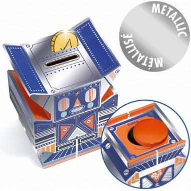 Tirelire Robot - Djeco - Un jeu Djeco - Little Big Room By Djeco