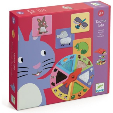 Tactilo Loto - Animaux - Jeu de société - Djeco