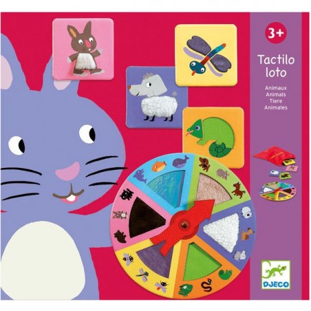 Tactilo Loto - Animaux - Jeu de société - Djeco