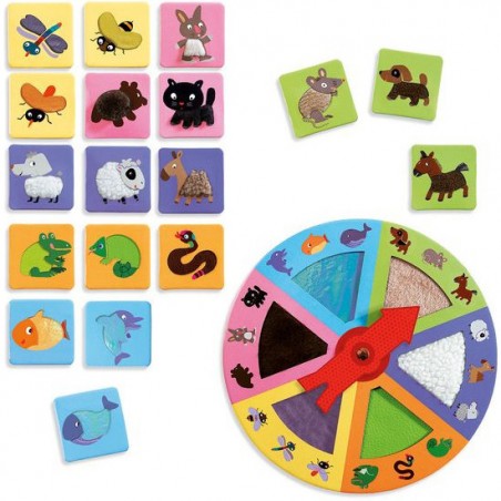 Tactilo Loto - Animaux - Jeu de société - Djeco