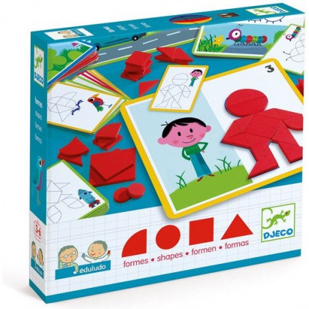Eduludo - Formes - Jeu de société - Djeco