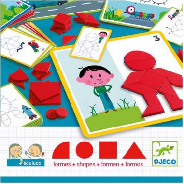 Eduludo - Formes - Jeu de société - Djeco