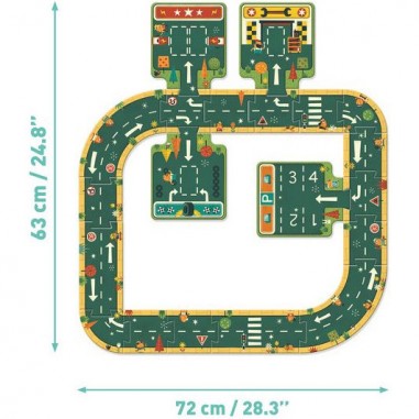 Pop to Play : Routes 21 Pièces - Jeux enfants - Djeco