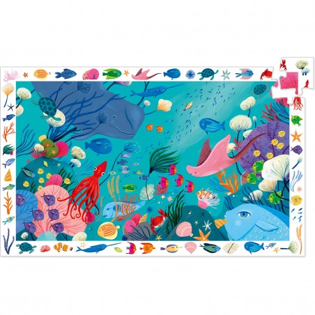 Puzzle d'Observation Aquatique - 54 Pièces - Djeco