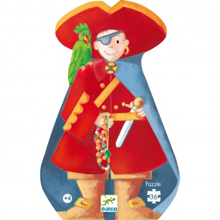 Puzzle 36 Pièces Le Pirate et Son Tresor