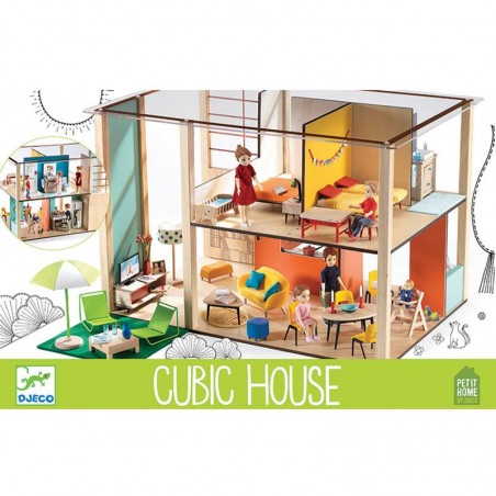 Maison de Poupées - Cubic House - Un jeu - Djeco