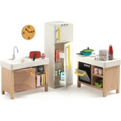 La cuisine - mobilier maison de poupée - Un jeu - Djeco 2