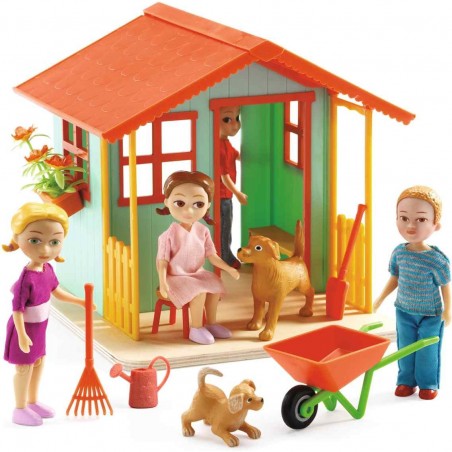 Maison de poupées : maison de jardin - Djeco