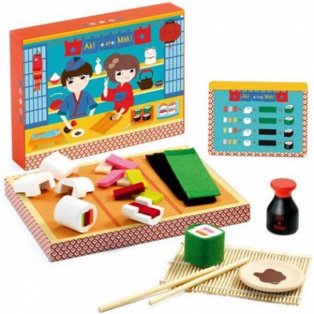 Dînette restaurant japonais - Aki et Maki - Djeco