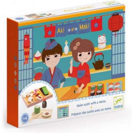 Dînette restaurant japonais - Aki et Maki - Djeco