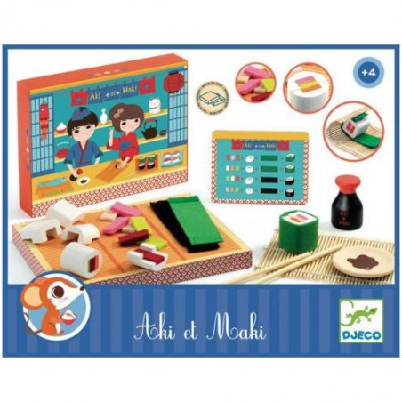 Dînette restaurant japonais - Aki et Maki - Djeco