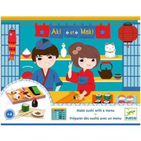 Dînette restaurant japonais - Aki et Maki - Djeco