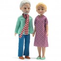 Les grands parents - figurine maison de poupée - Djeco