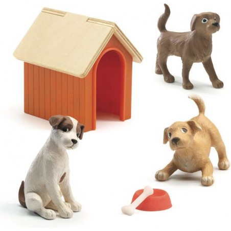 Maison de poupées : les chiens - Djeco