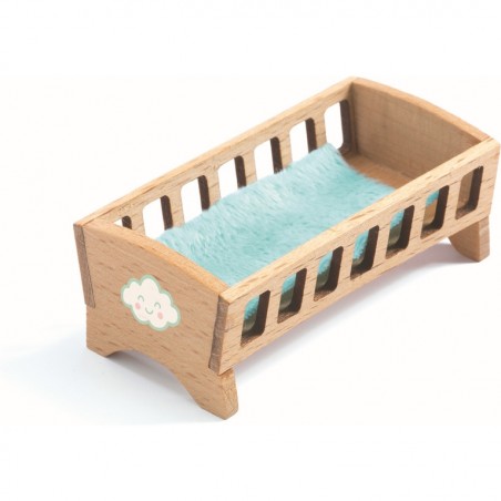 Maison de poupée : figurine bébé sacha - Djeco