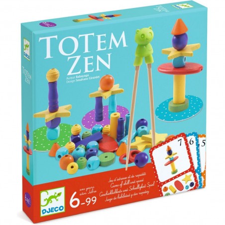 Totem zen - jeu de dextérité et de manipulation - Djeco