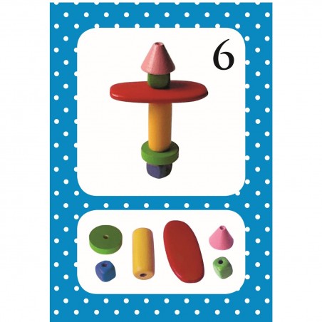 Totem zen - jeu de dextérité et de manipulation - Djeco