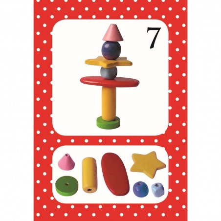 Totem zen - jeu de dextérité et de manipulation - Djeco