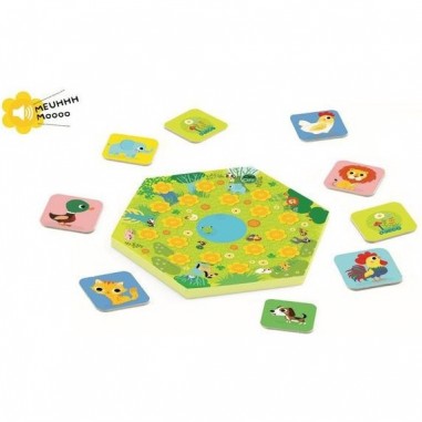 Memo meuf - jeu de mémoire sonore - Djeco