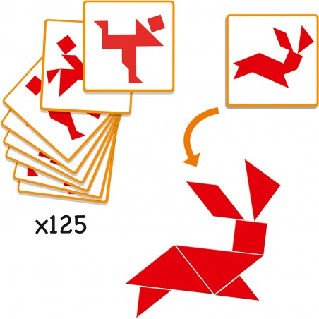 Tangram - Jeu de société - Djeco