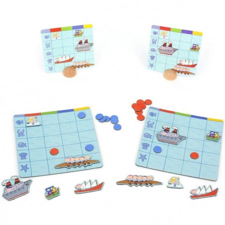 Naviplouf - Jeu de société - Djeco