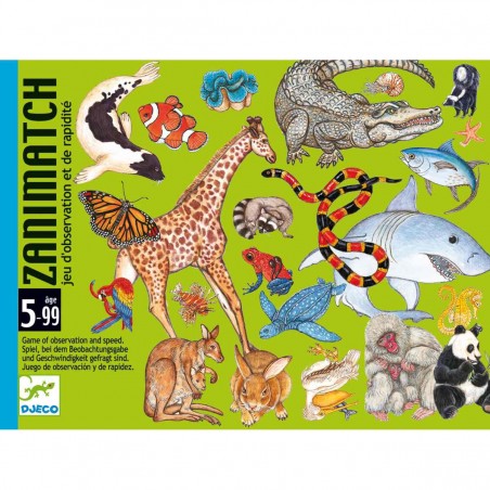 Jeux de Cartes - Zanimatch - Jeu de société - Djeco
