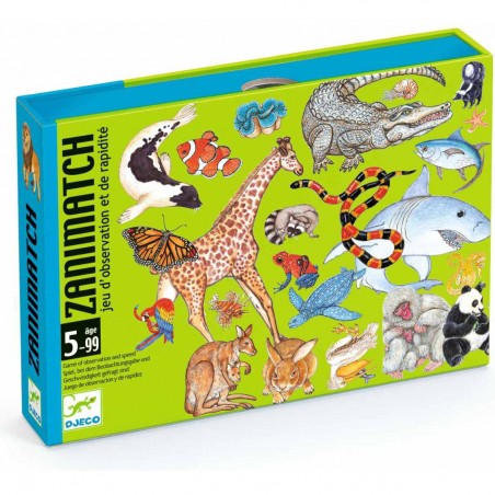 Jeux de Cartes - Zanimatch - Jeu de société - Djeco