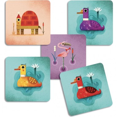 Jeux de Cartes - Crazy Ducks - Jeu de société - Djeco