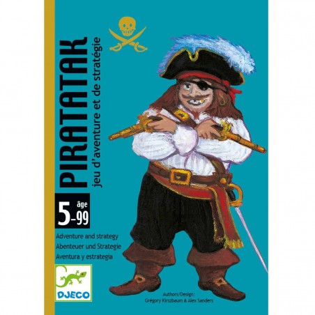 Jeu de carte pour enfant Piratatak