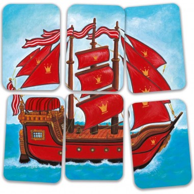 Jeu de carte pour enfant Piratatak