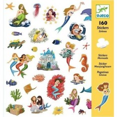 Stickers Papier Sirènes - Djeco