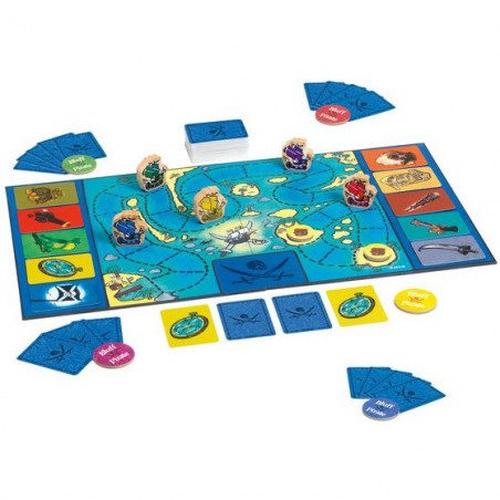 Bluff pirate - jeu de stratégie et de bluff - Djeco