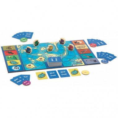 Bluff pirate - jeu de stratégie et de bluff - Djeco
