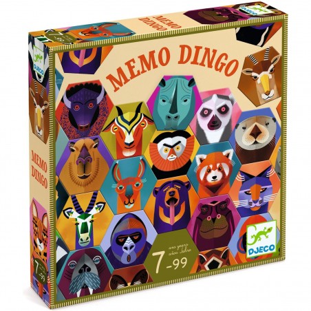 Jeu de Mémoire Memo Dingo Dès 7 ans - Djeco